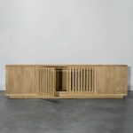 Bufet Meja TV Kayu Jati Model Minimalis YMJ-BFTV 154 - Image 2