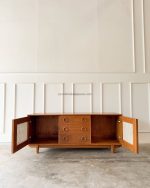 Bufet Meja TV Kayu Jati Model Minimalis YMJ-BFTV 155 - Image 3