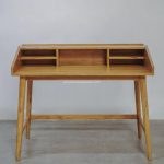Meja Kerja Kayu Jati Model Vintage YMJ-MJK 20 - Image 2
