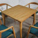 Set Meja Makan Minimalis 4 Kursi Kayu Jati YMJ-SKM 206 - Image 2