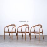 Furniture Kursi Cafe Minimalis Kayu Jati YMJ KC 66