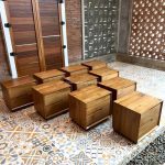 Nakas Kayu Jati Model Minimalis Modern YMJ-NKS 60