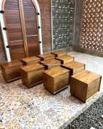 Nakas Kayu Jati Model Minimalis Modern YMJ-NKS 60