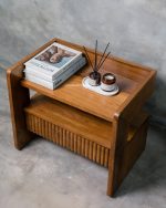 Nakas Kayu Jati Model Minimalis Modern YMJ-NKS 64 - Image 2