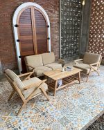 Kursi Sofa Ruang Tamu Jepara Model Vintage Retro Style YMJ SKTM 89 - Image 2