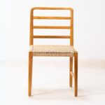 Kursi Cafe Minimalis Kayu Jati Kombinasi Rotan Sintetis YMJ KC 67 - Image 2