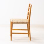 Kursi Cafe Minimalis Kayu Jati Kombinasi Rotan Sintetis YMJ KC 67 - Image 3