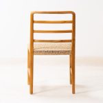 Kursi Cafe Minimalis Kayu Jati Kombinasi Rotan Sintetis YMJ KC 67 - Image 5