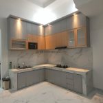 Interior Furniture Kitchen Set Minimalis Modern YMJ-IF 011