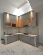 Interior Furniture Kitchen Set Minimalis Modern YMJ-IF 011