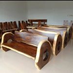 Furniture Bangku Kayu Trembesi YMJ-KS 23