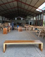 Furniture Bangku Kayu Trembesi YMJ-KS 24 - Image 2