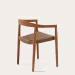Kursi Cafe Minimalis Kayu Jati Kombinasi Rope YMJ KC 76 - Image 4