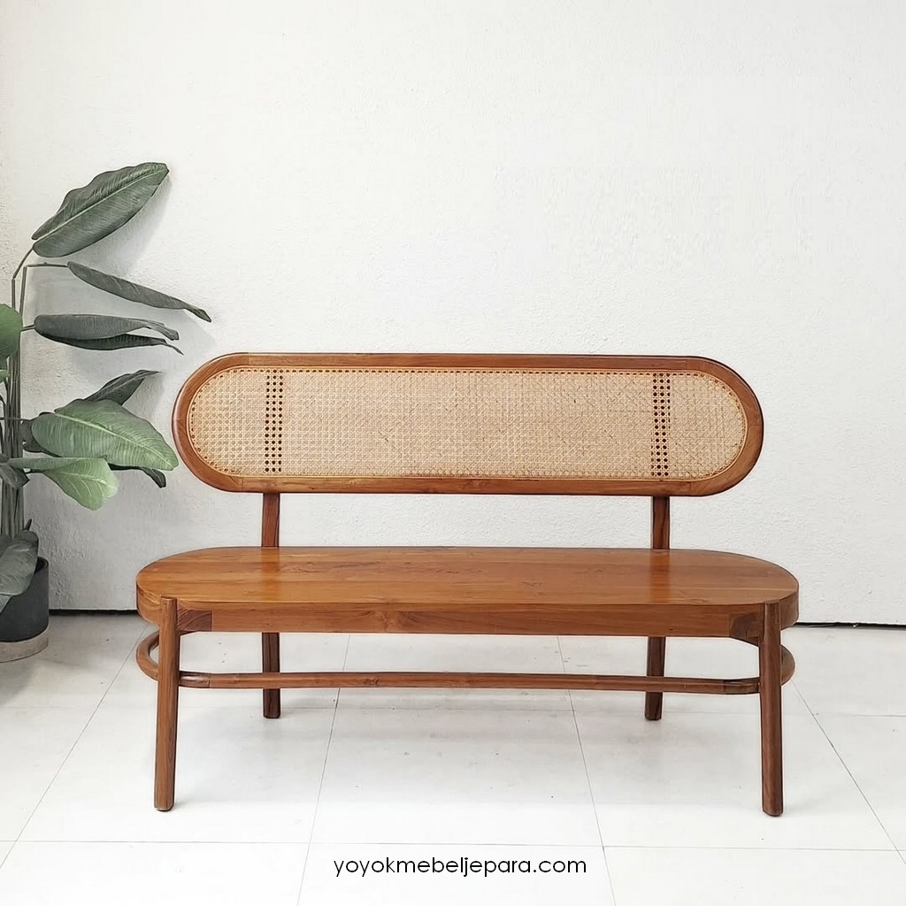 Furniture Kursi Bangku Kayu Jati YMJ-KS 28