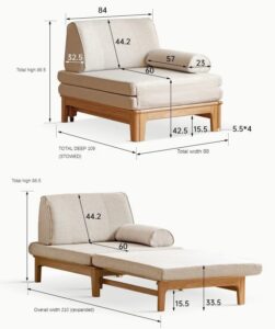 bed sofa minimalis