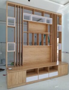 Mebel jati berkualitas dengan serat kayu alami