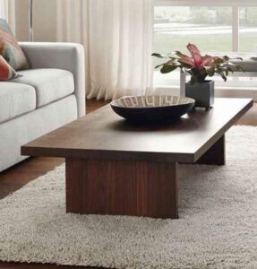 Meja rendah desain modern