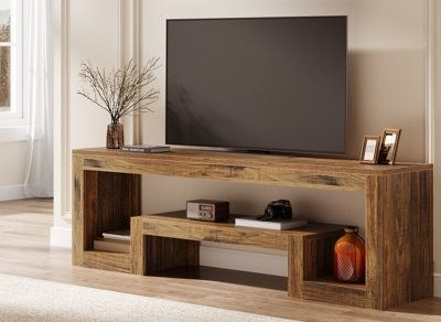 Rak televisi kayu modern