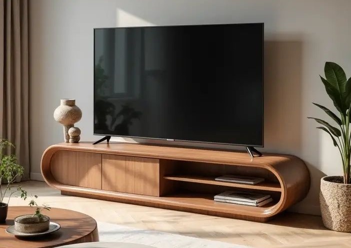 Furnitur penyangga televisi